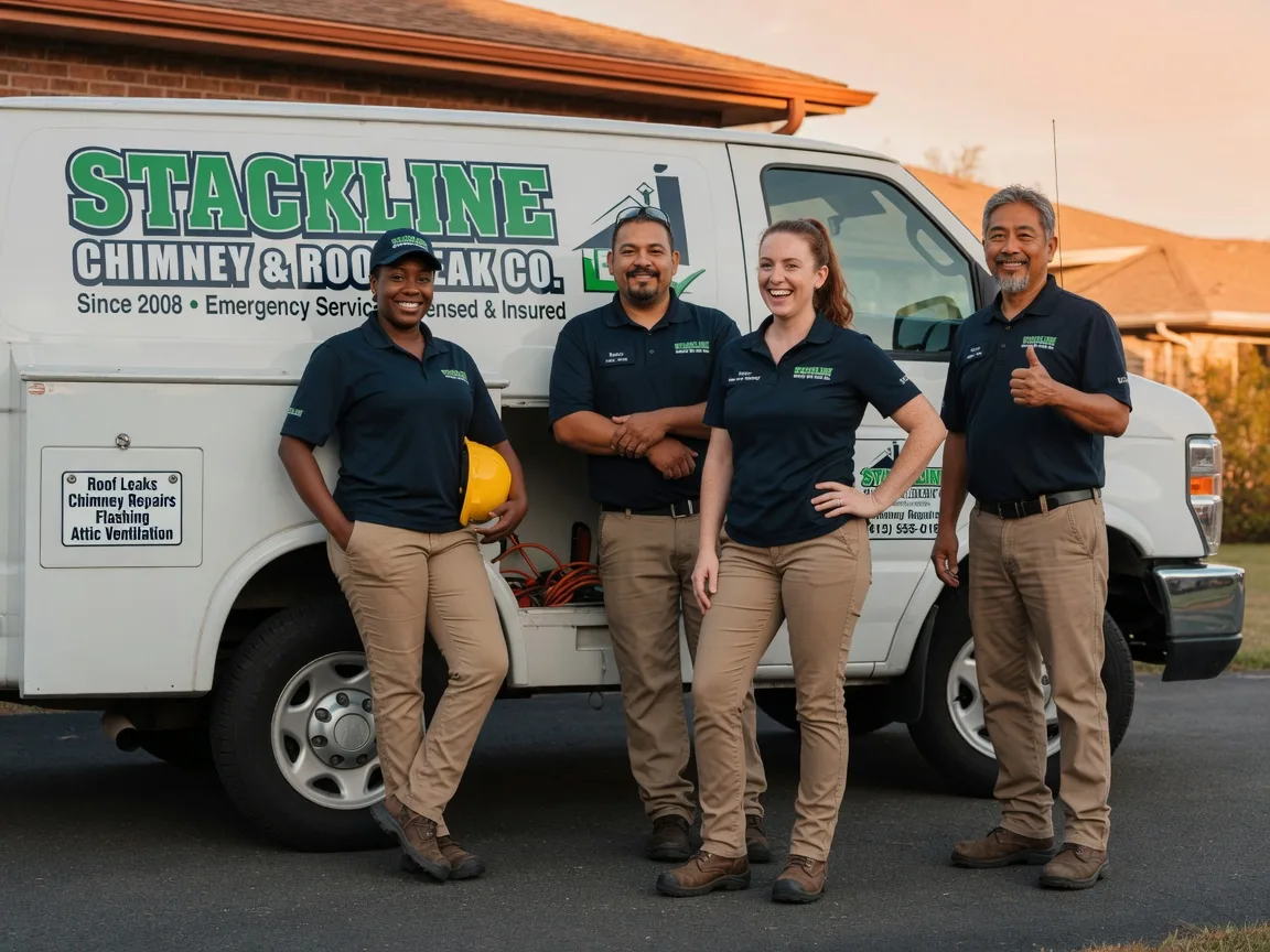 Chimney flashing repair company in Maysville, GA
